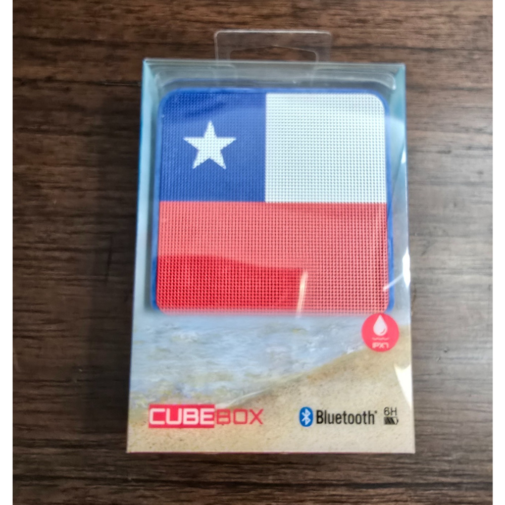 Nakamichi Portable Bluetooth Speaker Cube Box Patriotic NIB